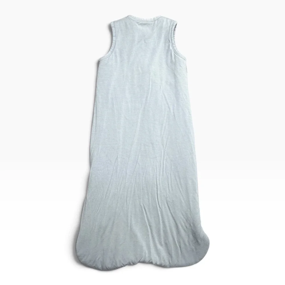 Quince Baby Sleep Sack Light Blue Quilted Wearable Blanket Size S Sleeveless